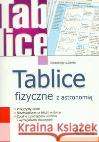 Tablice fizyczne z astronomią GREG Nawrot Alicja 9788375170177 Greg