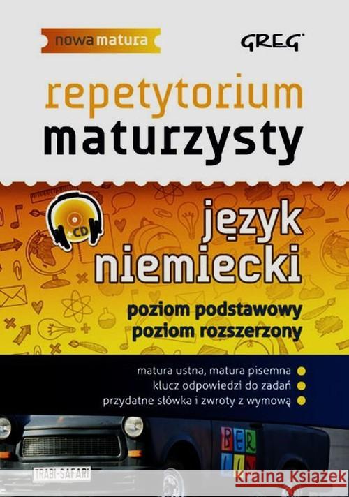 Repetytorium maturzysty - j. niemiecki GREG Srzednicka Joanna Golis Adrian Golis Kamil 9788375175431 Greg