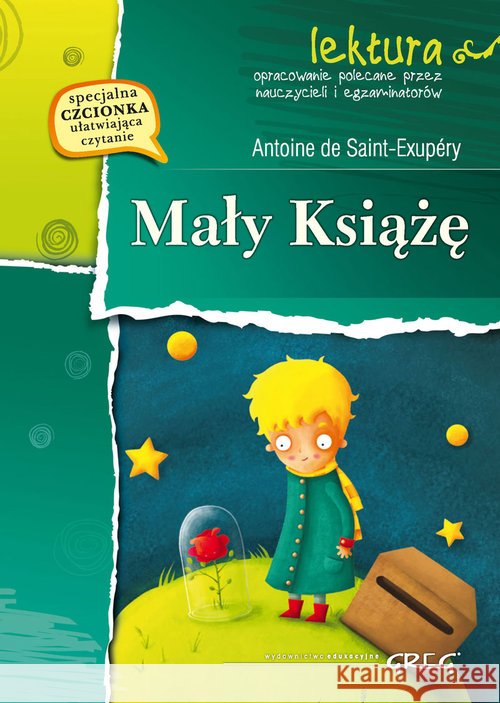 Mały Książę z oprac. BR GREG Saint-Exupery Antoine 9788375175851 Greg