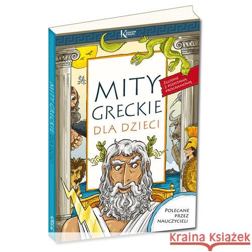 Mity greckie dla dzieci kolor BR GREG Szary Lucyna 9788375176711 Greg