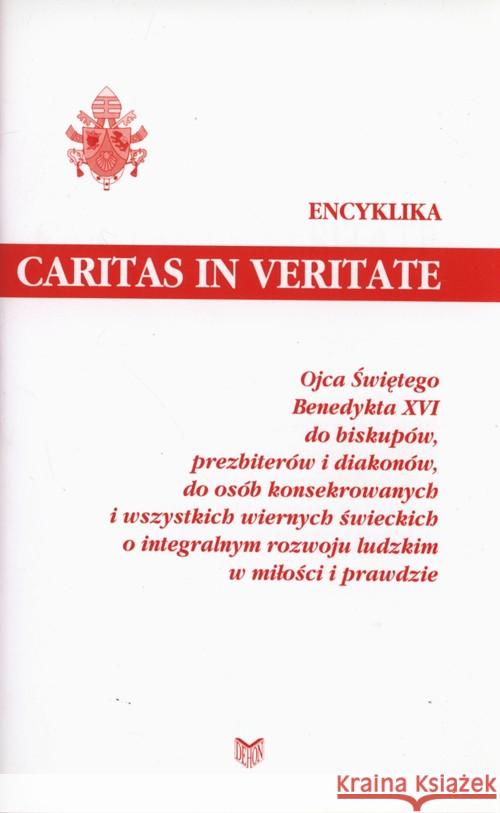 Encyklika Caritas in Veritate Benedykt XVI 9788375190991 Dehon