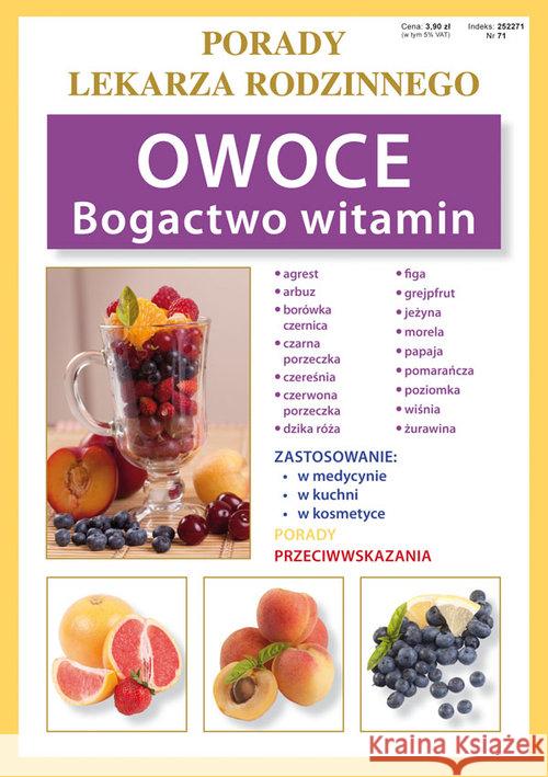 Owoce Bogactwo witamin Kubanowska Anna 9788375279429 Literat