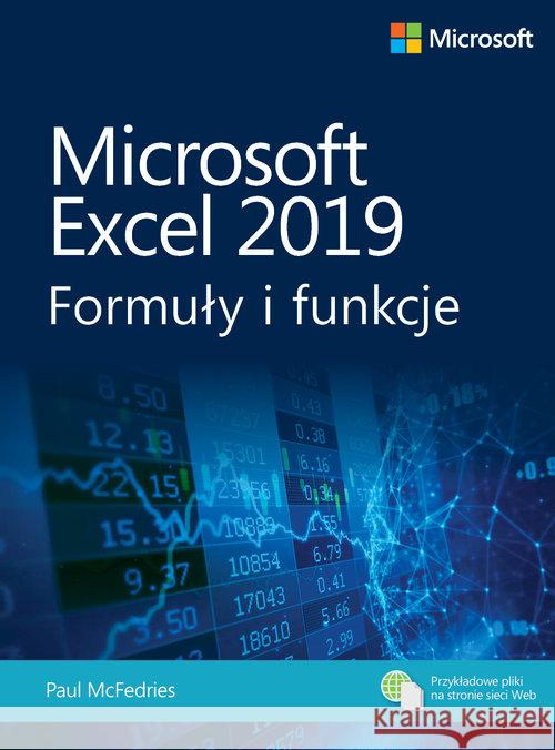 Microsoft Excel 2019. Formuły i funkcje McFedries Paul 9788375413991 Promise