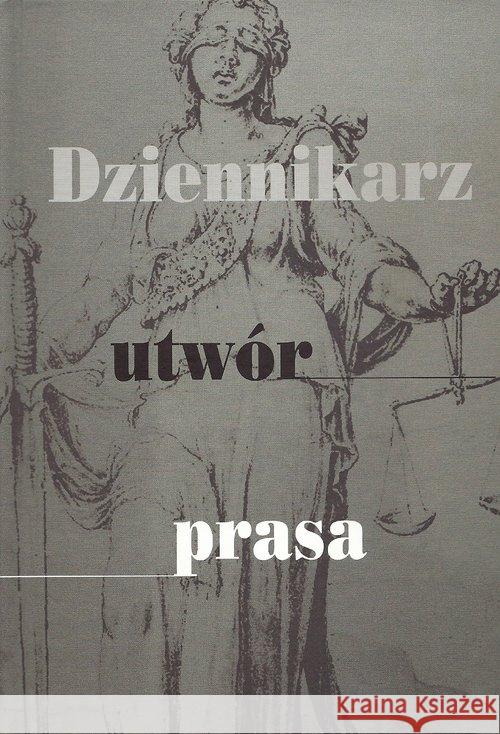 Dziennikarz, utwór, prasa  9788375455151 Aspra