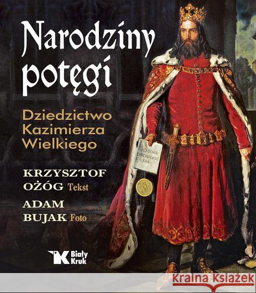 Narodziny potęgi. Dziedzictwo Kazimierza Wielkiego Ożóg Krzysztof 9788375533057 Biały Kruk