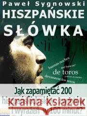 Hiszpańskie słówka Paweł Sygnowski 9788375823943