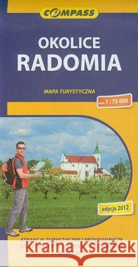 Mapa turystyczna - Okolice Radomia 1:75 000  9788376052694 Compass Int.