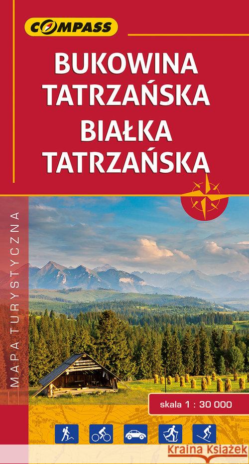 Mapa turystyczna - Bukowina/Białka Tatrzańska  9788376057996 Compass