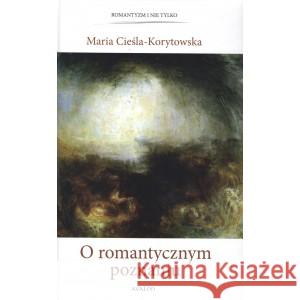 O romantycznym poznaniu Maria Cieśla-Korytowska 9788377304556