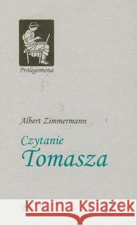 Prolegomena T.5 Czytanie Tomasza Zimmermann Albert 9788377370155