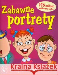 Zabawne portrety. Kreatywna zabawa z naklejkami  9788377560006 Kukuryku