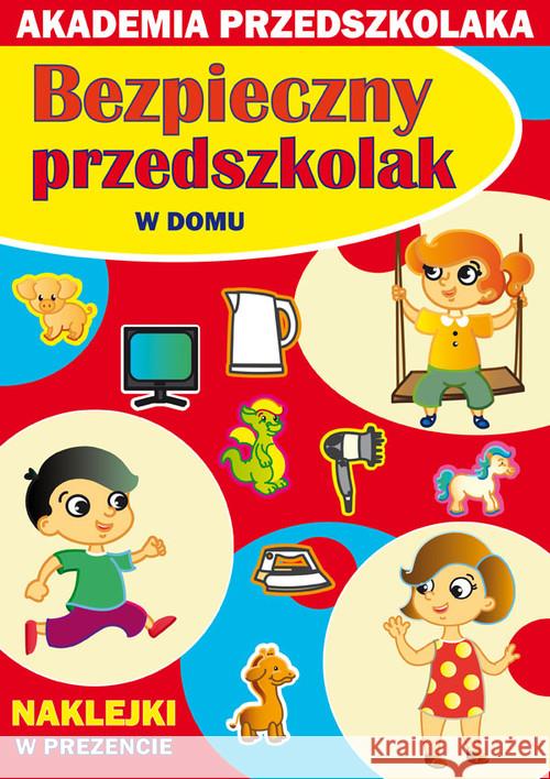 Bezpieczny przedszkolak W domu Paruszewska Joanna Pawlicka Kamila Jarmulska Julia 9788377742907 Literat