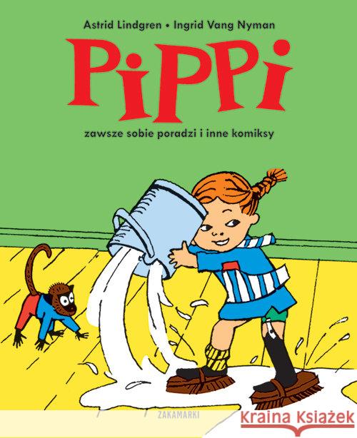 Pippi zawsze sobie poradzi i inne komiksy Lindgren Astrid 9788377761236
