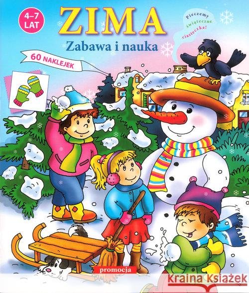 Zima Zabawa i nauka  9788378200789 Siedmioróg