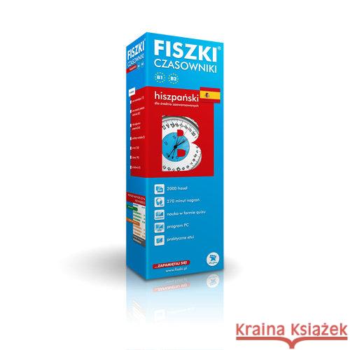 Hiszpański. Fiszki - Czasowniki dla śr.zaaw. Perczyńska Kinga 9788378431336 Cztery Głowy