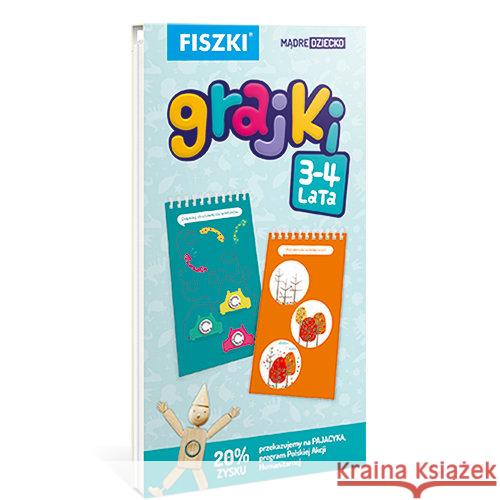 Fiszki. Grajki 3-4 lata Perczyńska Kinga 9788378432326