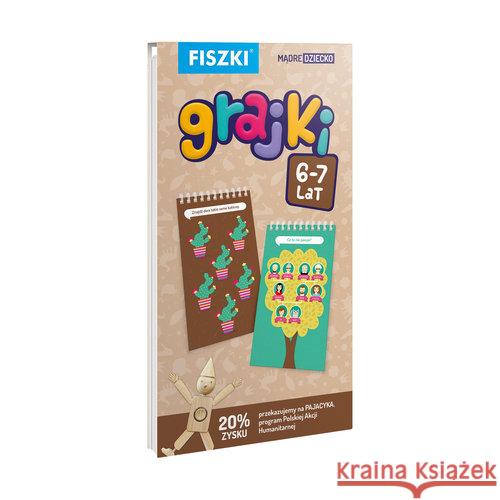 Fiszki. Grajki 6-7 lata Perczyńska Kinga 9788378432456