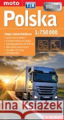 Polska TIR mapa samochodowa (wersja wodoodporna) opracowanie zbiorowe 9788379126606