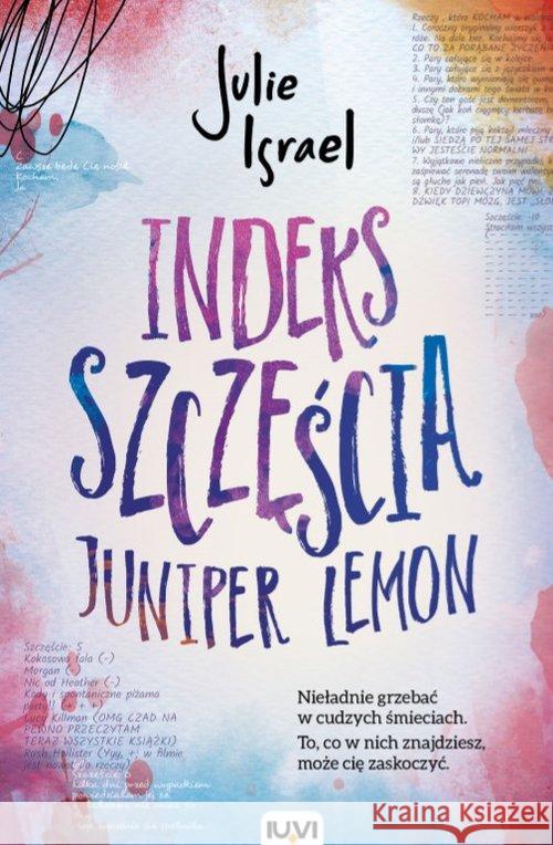 Indeks szczęścia Juniper Lemon Israel Julie 9788379660360