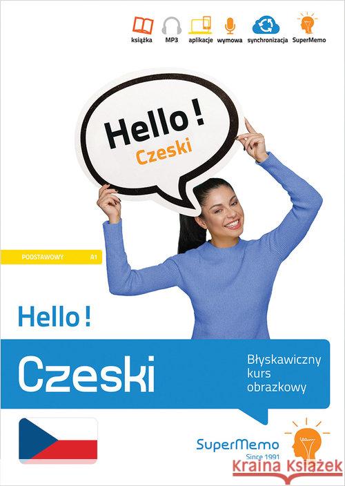 Hello! Czeski. Błyskawiczny kurs obrazkowy A1 Wajda Natalia 9788379841486