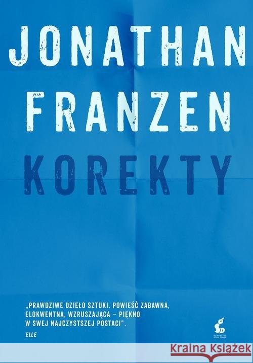 Korekty w.2016 Franzen Jonathan 9788379998784 Sonia Draga