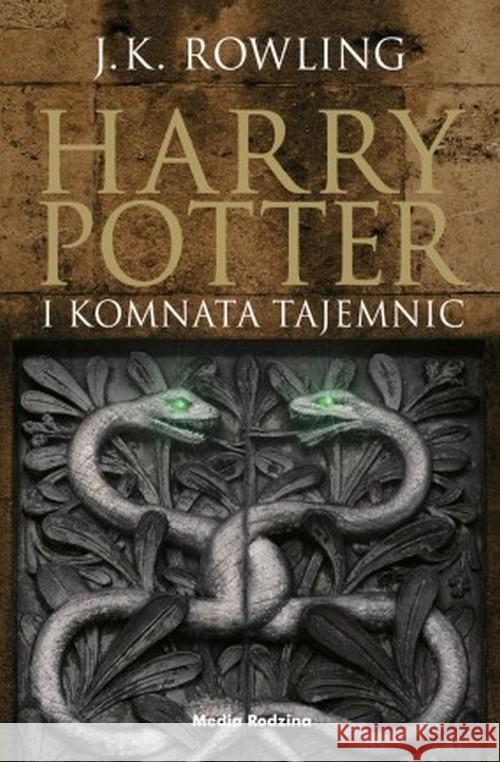 Harry Potter 2 Komnata Tajemnic TW (czarna edycja) Rowling Joanne K. 9788380082359 Media Rodzina