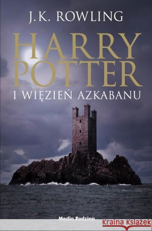 Harry Potter 3 Więzień Azkabanu TW (czarna edycja) Rowling Joanne K. 9788380082373 Media Rodzina