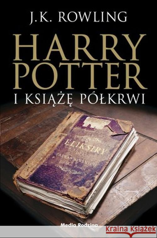 Harry Potter 6 Książe Półkrwi TW (czarna edycja) Rowling Joanne K. 9788380082434 Media Rodzina