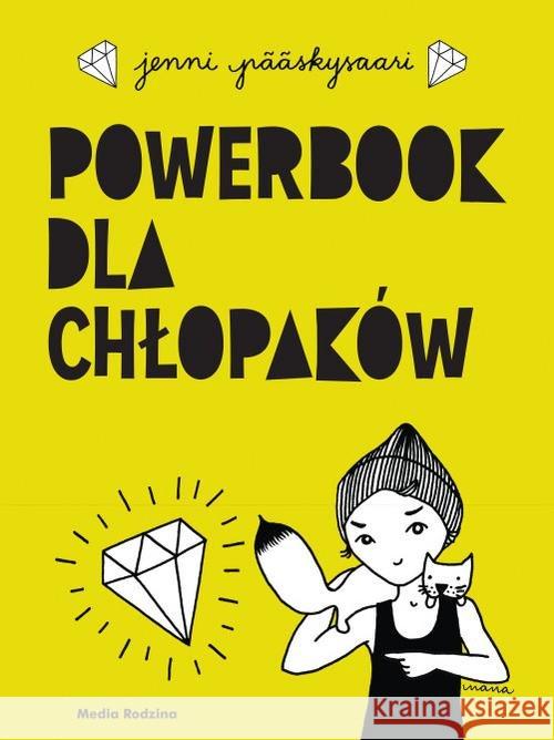 Powerbook dla chłopaków Pääskysaari Jenni 9788380085268 Media Rodzina