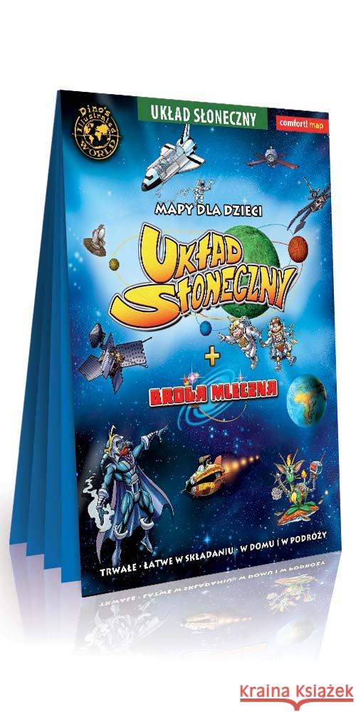 Układ Słoneczny + Droga Mleczna laminat  9788380461802 ExpressMap