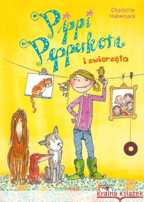 Pippi Pepperkorn i zwierzęta Habersack Charlotte 9788380570849