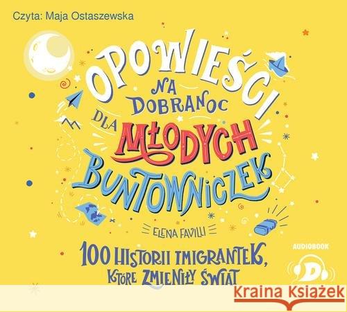 Opowieści na dobranoc dla młodych... audiobook Favilli Elena 9788380574434