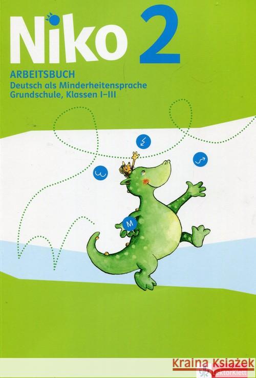 Niko 2 Arbeitsbuch ćwiczenia LEKTORKLETT Daub Carmen Elisabeth Rommel Anne Schmid-Ostermayer Sandra 9788380634428