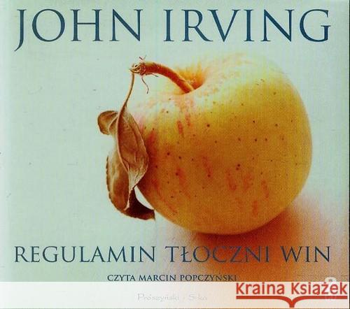 Regulamin tłoczni win. Książka audio 2CD MP3 Irving John 9788380695658 Prószyński i S-ka