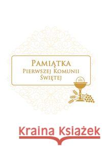 Pamiątka Pierwszej Komunii Świętej  9788380734043 Zielona Sowa