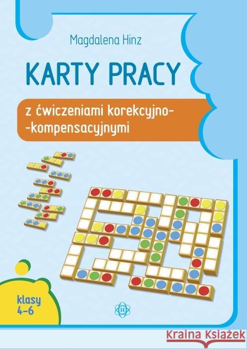 Karty pracy z ćw. korekcyjno-kompensacyjnymi SP4-6 Hinz Magdalena 9788380803046