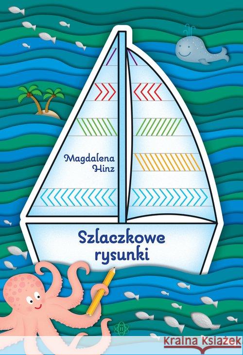 Szlaczkowe rysunki Hinz Magdalena 9788380803862 Harmonia