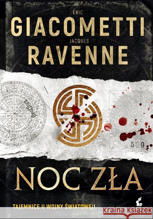 Noc zła Ravenne Jacques, Giacometti Éric 9788381109970 Sonia Draga