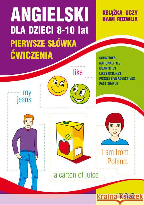 Angielski dla dzieci 14 8-10 lat Bednarska Joanna 9788381142496 Literat