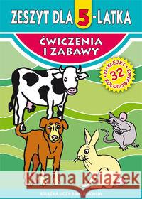 Zeszyt dla 5-latka Korczyńska Małgorzata 9788381147552 Literat