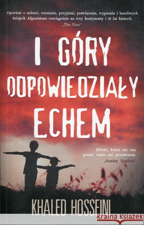 I góry odpowiedziały echem BR w.2018 Hosseini Khaled 9788381253024