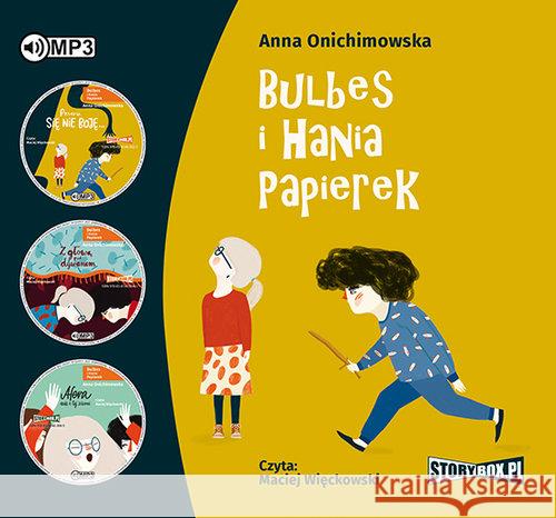Pakiet: Bulbes i Hania Papierek (3 CD) - audiobook Onichimowska Anna 9788381464352 Heraclon