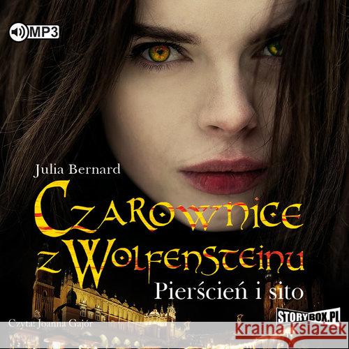 Czarownice z Wolfensteinu T.1 Pierścień i sito CD - audiobook Bernard Julia 9788381465861