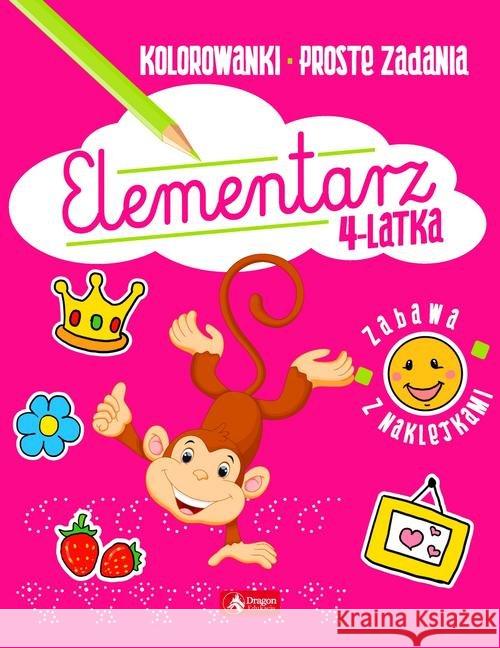 Elementarz 4-latka Opracowanie zbiorowe 9788381721509 Dragon