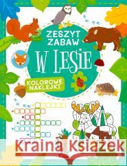 W lesie. Zeszyt zabawy Tkocz Justyna 9788381727426 Dragon