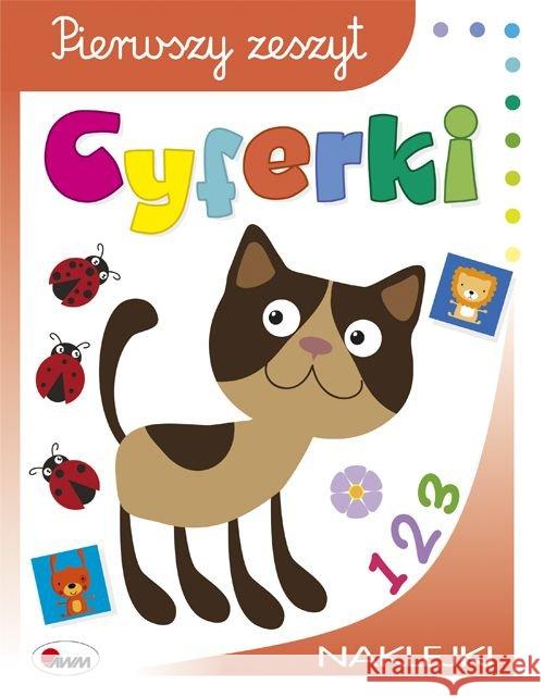 Pierwszy zeszyt Cyferki Czarnecka Jolanta 9788381810166 AWM Agencja Wydawnicza