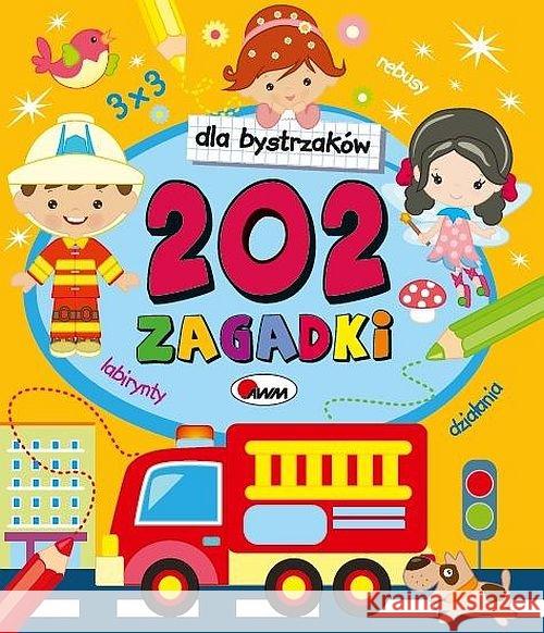 Dla bystrzaków 202 zagadki Czarnecka Jolanta 9788381810272 AWM Agencja Wydawnicza