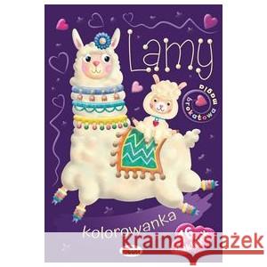 Lamy kolorowanka brokatowa PRACA ZBIOROWA 9788381810975