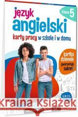 Język angielski Karty pracy w szkole i w domu SP 5 Wioleta Antecka 9788381860871