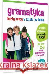 Gramatyka. Karty pracy w szkole i w domu - kl 2-3 Marta Kurdziel 9788381861137